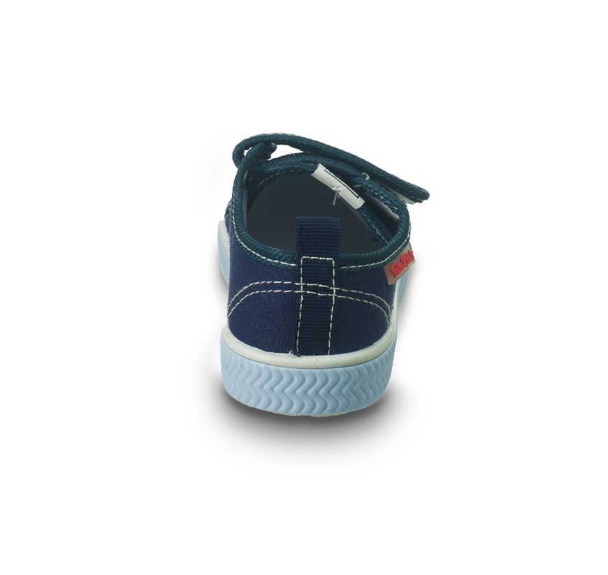 Zapatos Vita Kids Velcro Doble Azul Marino Niño GQ