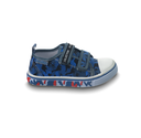 Zapatos Vita Kids Velcro Doble Azul Niño HB