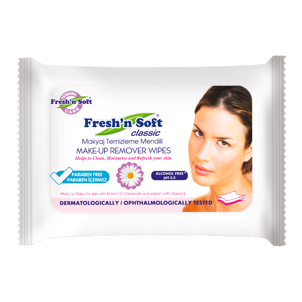 Toallas Humedas Fresh'n Soft Desmaquillantes x 20 unid