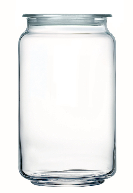 Tarro Luminarc Con Tapa Rondo 1L