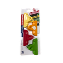 Pinza Cierra Bolsas Tescoma 7 cm 4 pzas Colores Surtidos