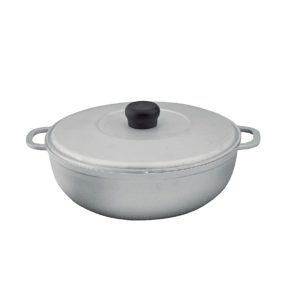 Caldero Imusa Alfa Hogar Con Tapa Guerrero Aluminio 26cm