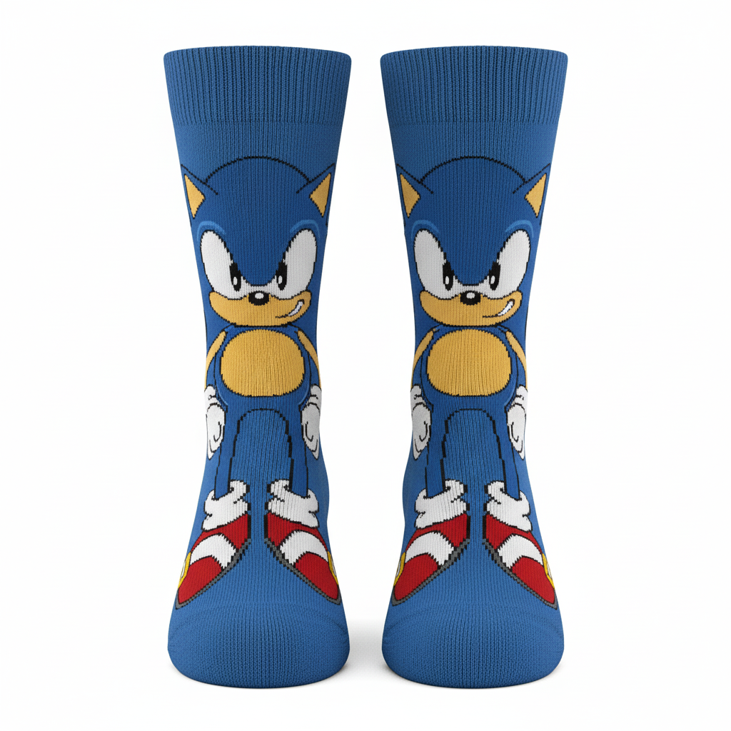 Medias Sonic BeHappy 30x8 cm