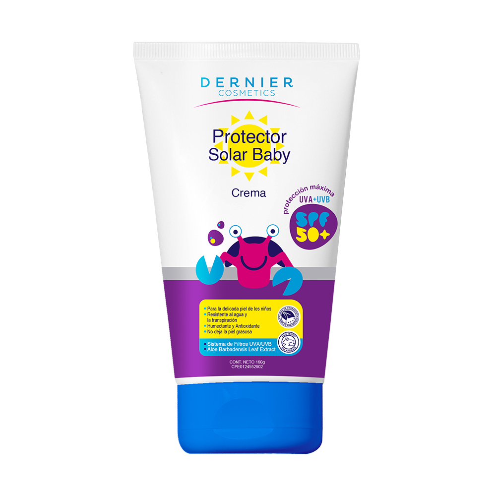Protector Solar en Crema Dernier para Bebe 160gr