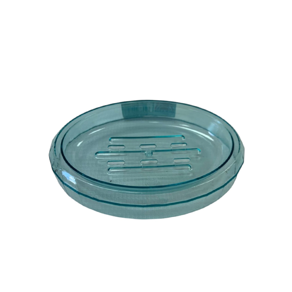 Jabonera Ovalada Sin Tapa Oceano de Plástico de Acto Impacto 2.5x14.5x10 cm