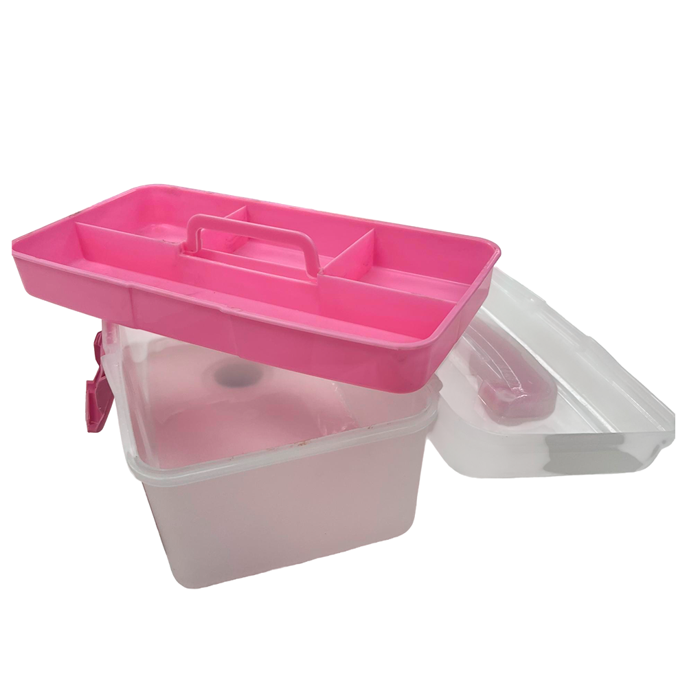 Caja de Herramientas Armony Alfa Hogar 13'' Fashion Rosada