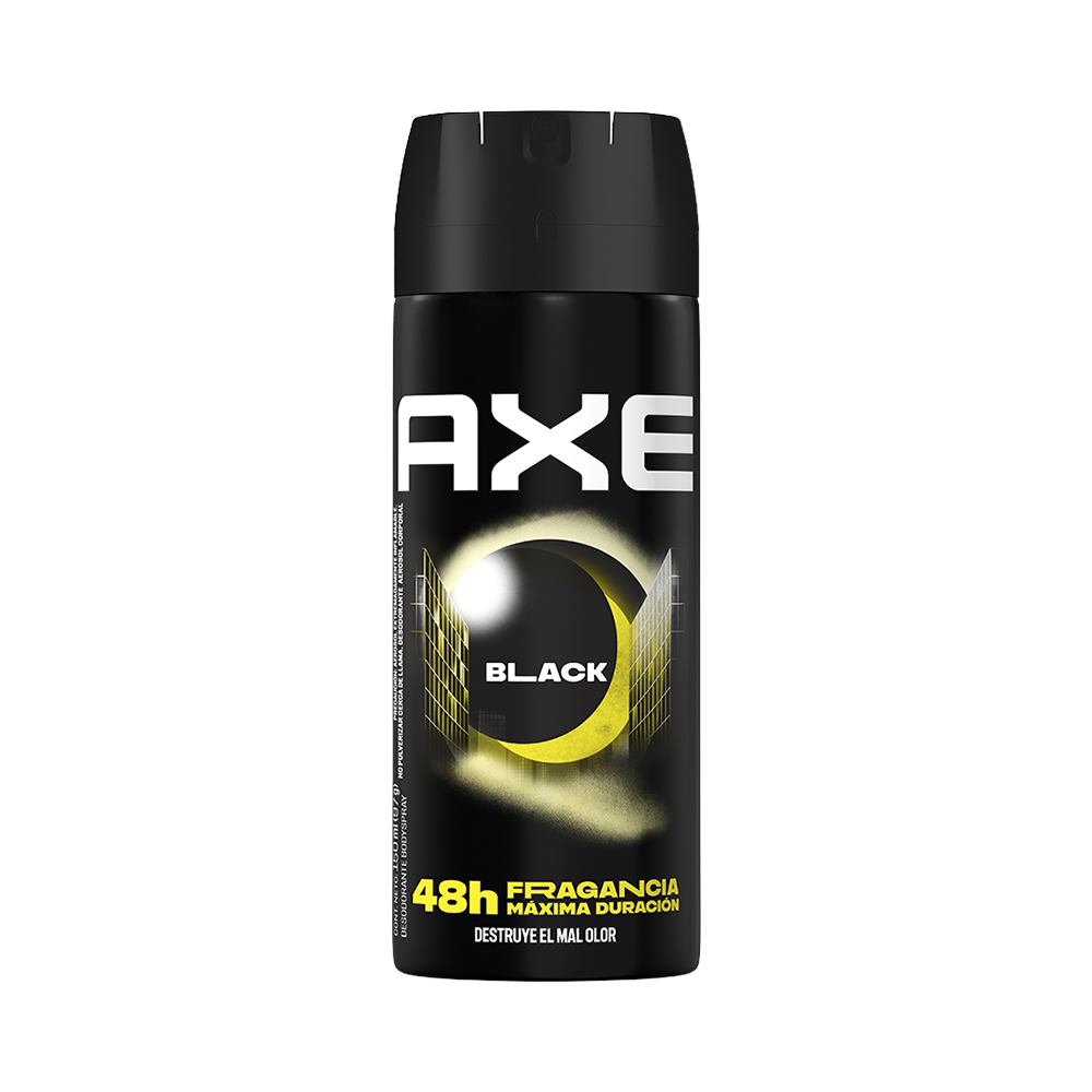 Desodorante Corporal Axe Aerosol Black 48H 150 ml