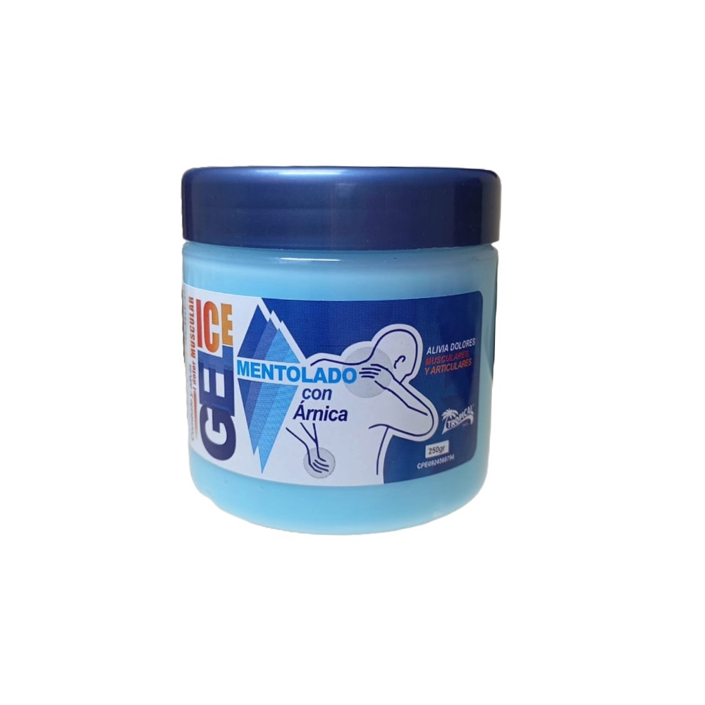 Gel Ice Mentolado Arnica Tropical 250gr