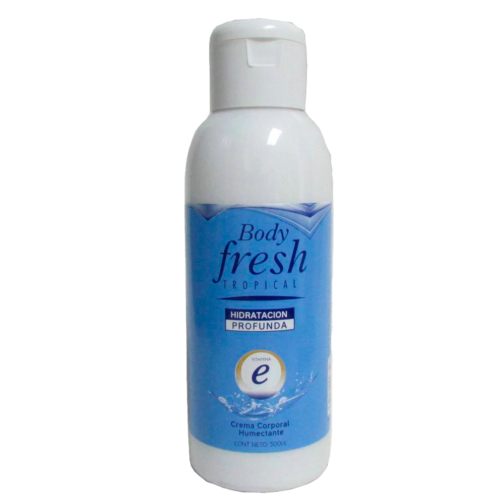 Crema Corporal Body Fresh Vitamina E 500ml