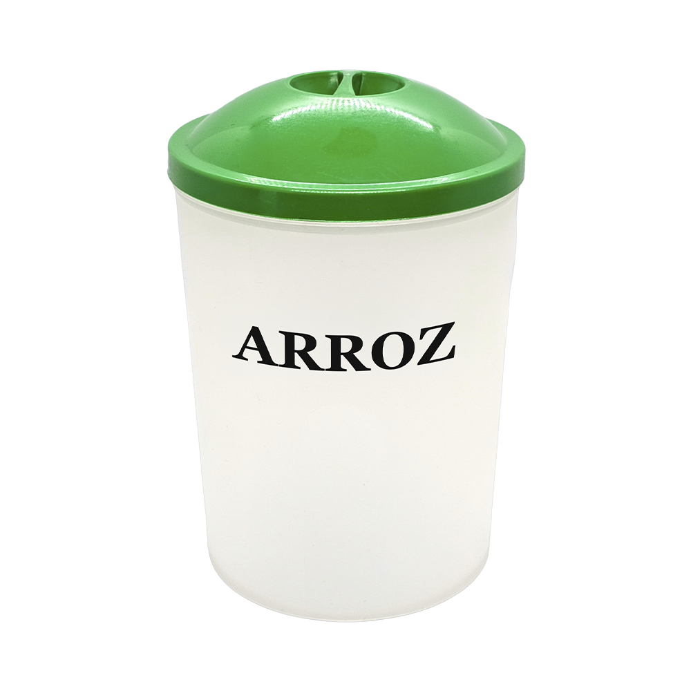 Recipiente de Alimentos Grande "Arroz" Plastihome Colores Surtidos 11,5 x 18 cm