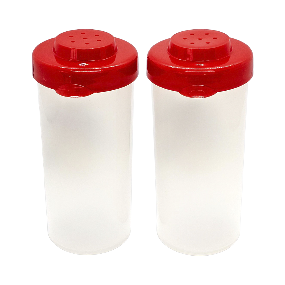 Salero x 2 unidades Plastihome Colores Surtidos 8cm