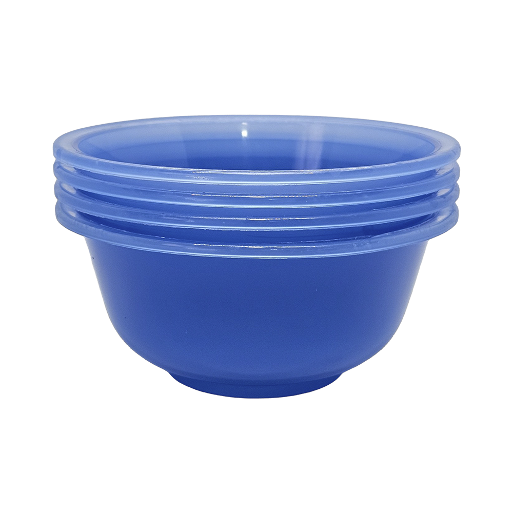 Set de 4 Bowl Sopero Plastihome Colores Surtidos 15 cm
