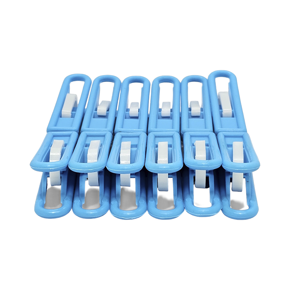 Set 12 Pinzas Multiusos Plastihome Colores Surtidos