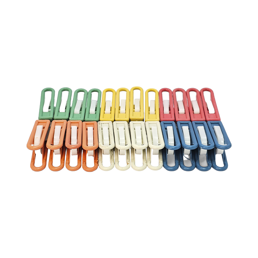 Set 24 Pinzas Multiusos Plastihome Colores Surtidos