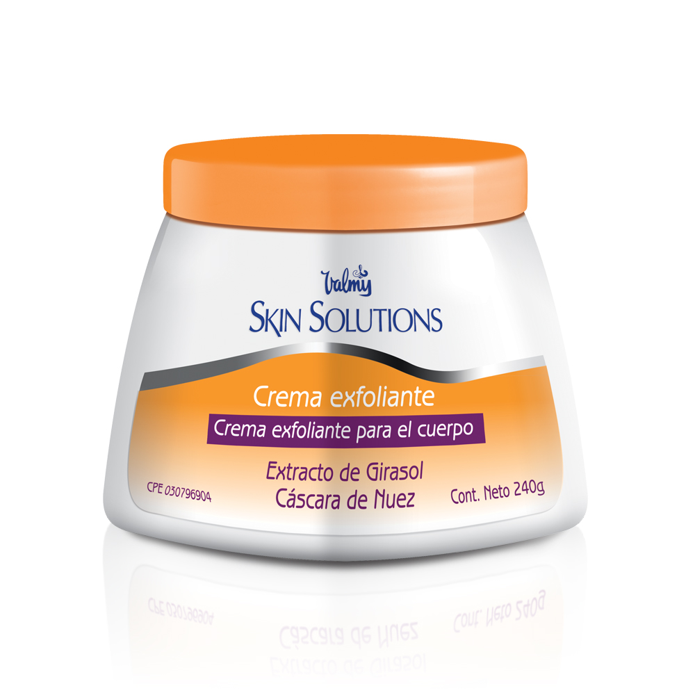 Crema Exfoliante en Tarro Skin Solutions Valmy 240 gr