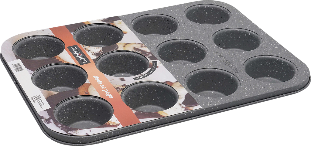 Molde para 12 Mini Cupcakes Mageflon