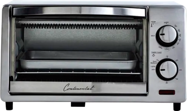 Horno Tostador Continental 4 Rebanadas 9L 1000 W