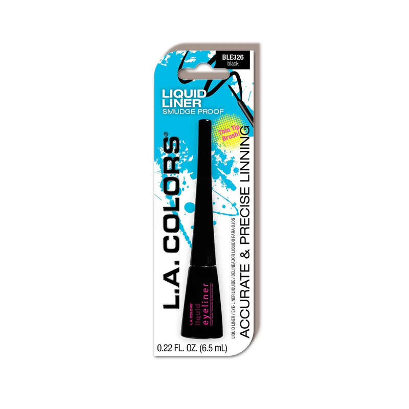 Delineador Liquido LA Colors para Ojos Negro 6.5ml