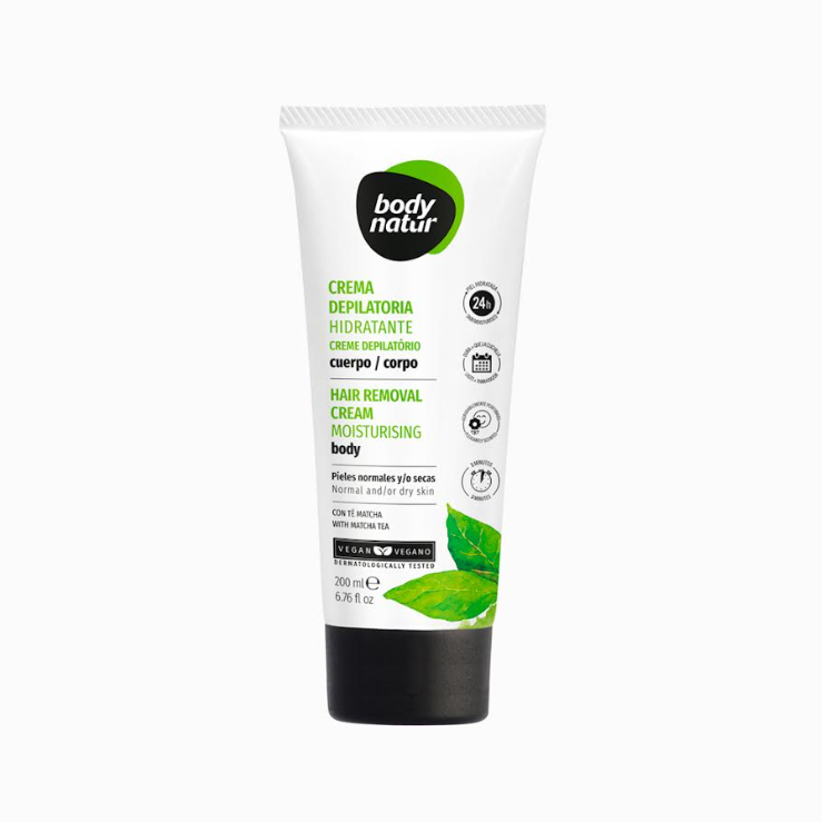 Crema Depilatoria Piel Normal y Seca Té Matcha 200ml