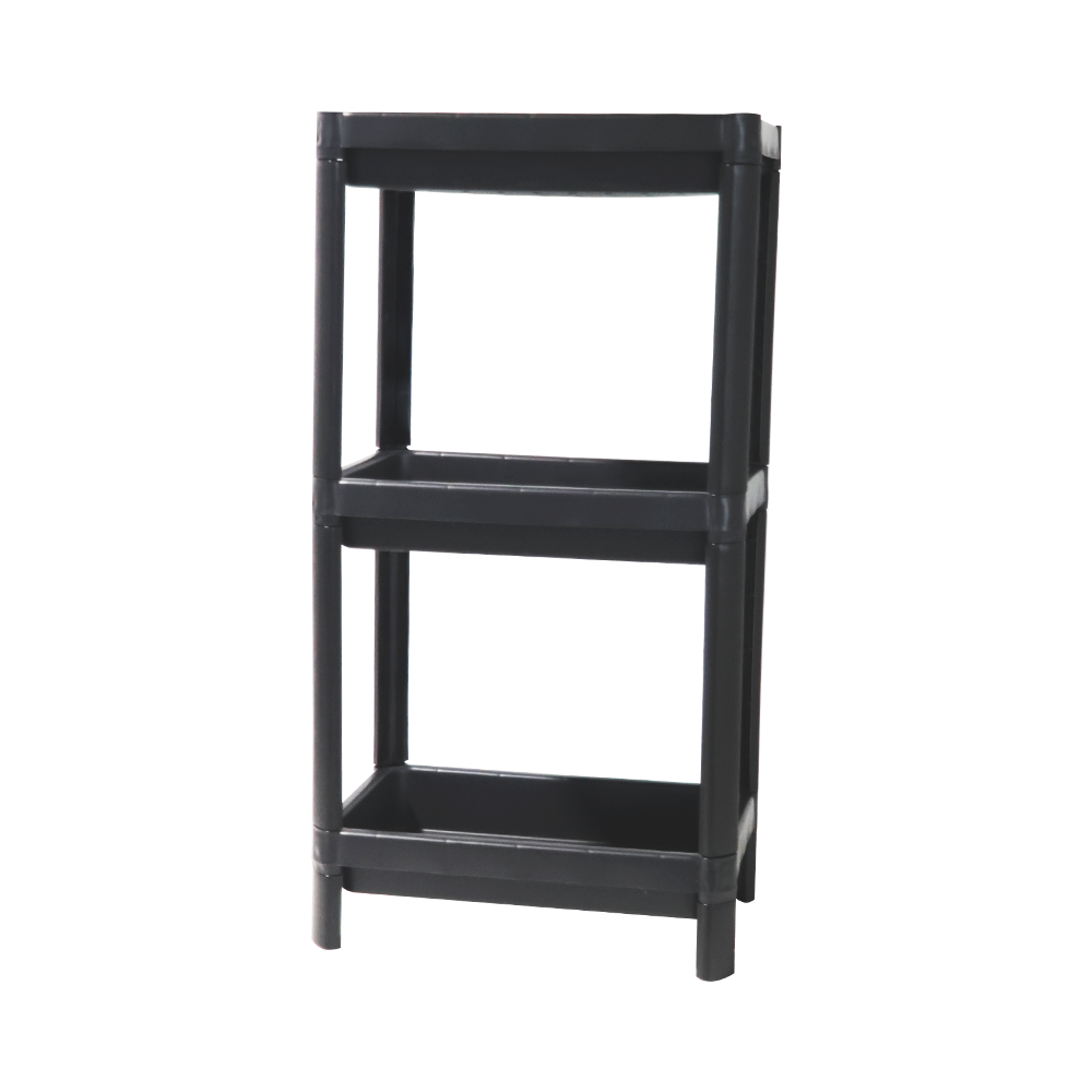 Estante Rectangular Pequeño Negro 70X23X36 cm