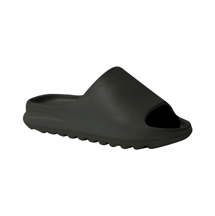 Sandalias Inter Ocean Tipo Yezzy Dama Negro