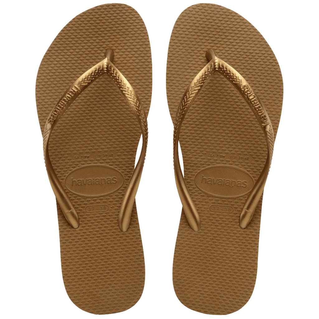 Sandalias Havaianas Flip Flop Slim Bronze