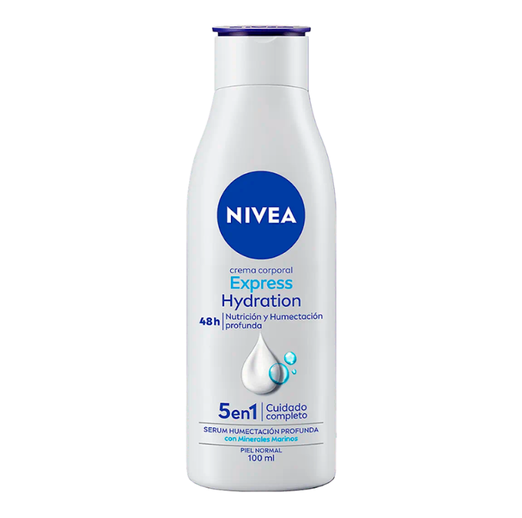 Crema Corporal Nivea Express Hydration 100 ml