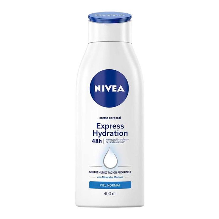 Crema Corporal Nivea Body Express Hydration 48 hrs 400 ml