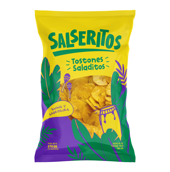 Salseritos Toston con Sal 270 Gr