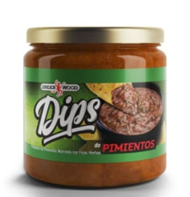Dips Diablitos Pimientos Morrones