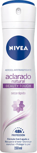 [2051006] Aerosol Antitranspirante Nivea Tono Natural Beaty Touch 150 ml 