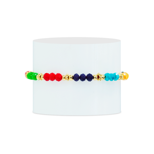 [2091024] Pulsera Cavara Chakras, Ojo y Murrina