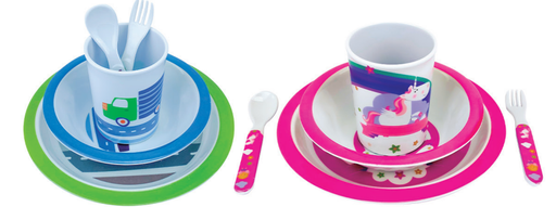 Set de Niños Ask 5 pcs Melamina Mod 1