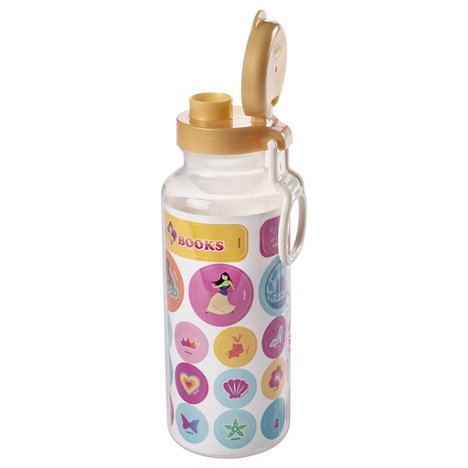 [3411063] Botella Fun Alfa Hogar Abre Facil 600 ml (Princesas)