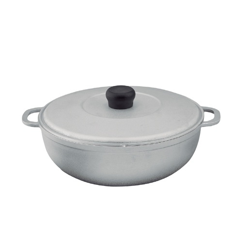 [3411078] Caldero Imusa Alfa Hogar Con Tapa Guerrero Aluminio 26cm