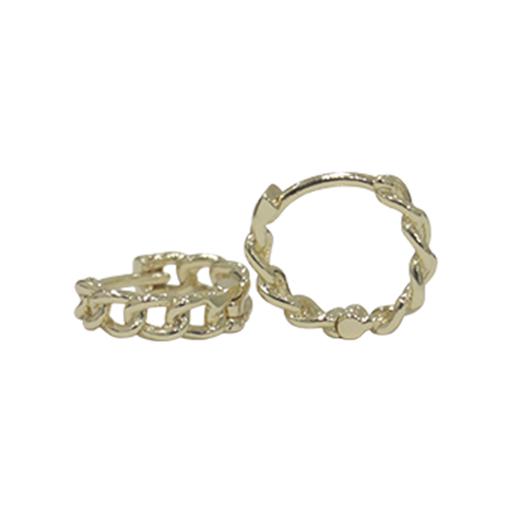 Argollas Pequeñas Doradas