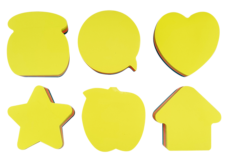 Notas Adhesivas Artesco Neon Mini 250 hojas Formas Surtidas