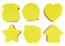 Notas Adhesivas Artesco Neon Mini 250 hojas Formas Surtidas