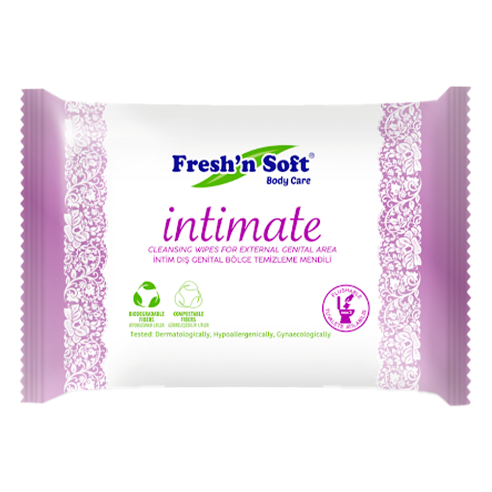 Toallas Húmedas Fresh'n Soft Intimas para Damas x 20 und
