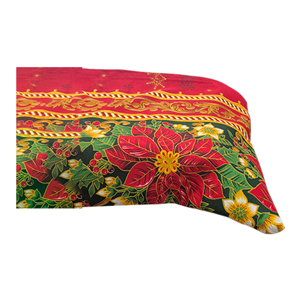 Mantel Rectangular Navideño 2.35x1.4m