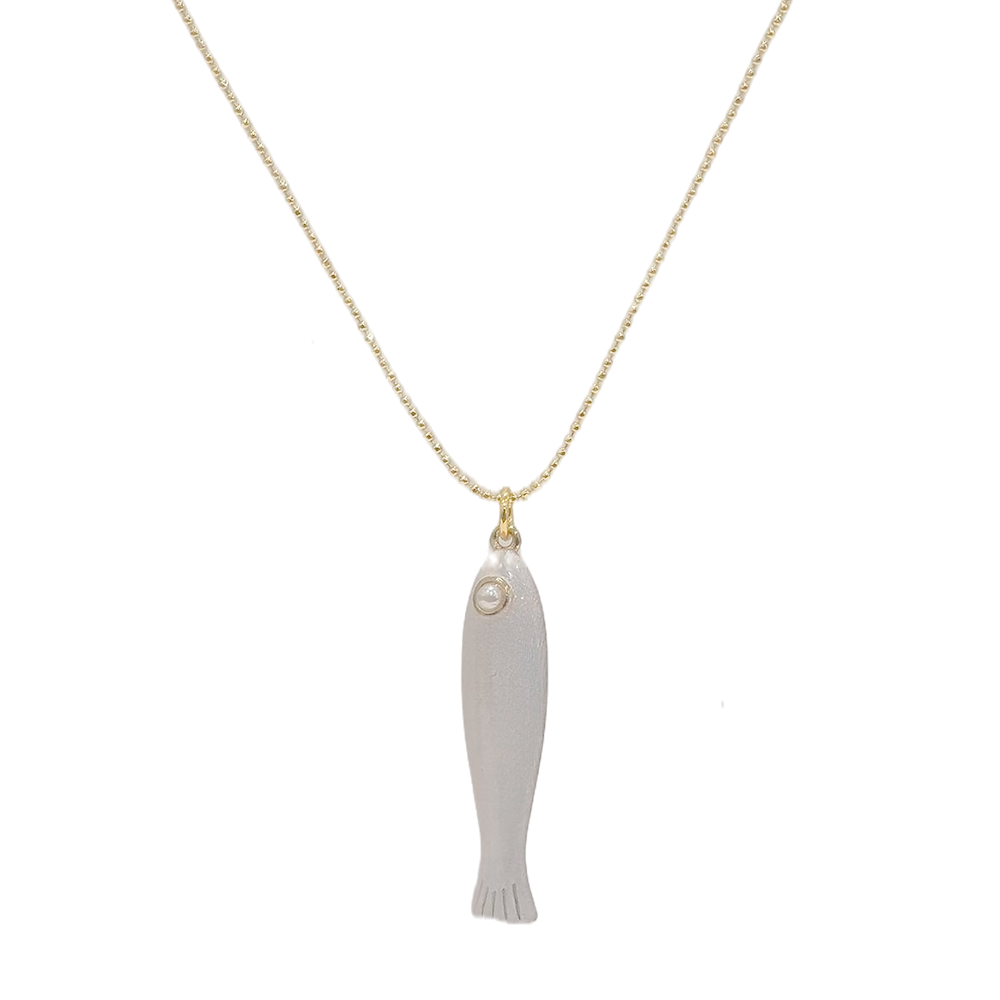 Cadena Pez Blanco Cavara