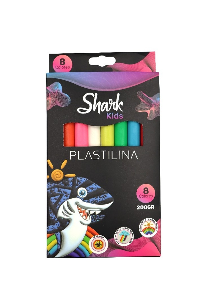 Plastilina Shark 8 Colores