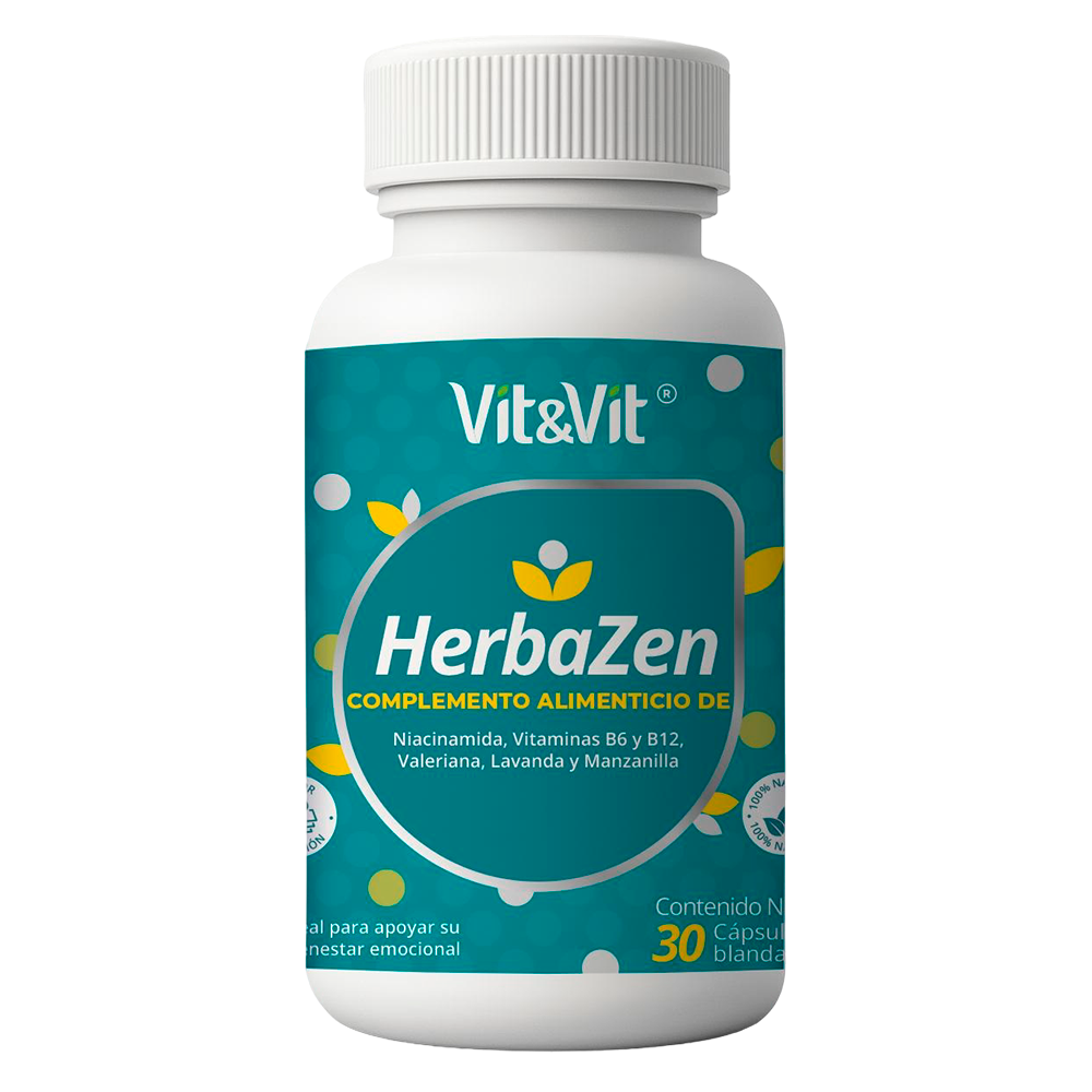 Herbazen Complemento Alimenticio Vit&Vit 30 Cápsulas