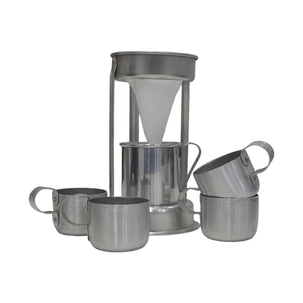 Colacafe Nicoloso de Aluminio 0,75 L con 4 Tazas