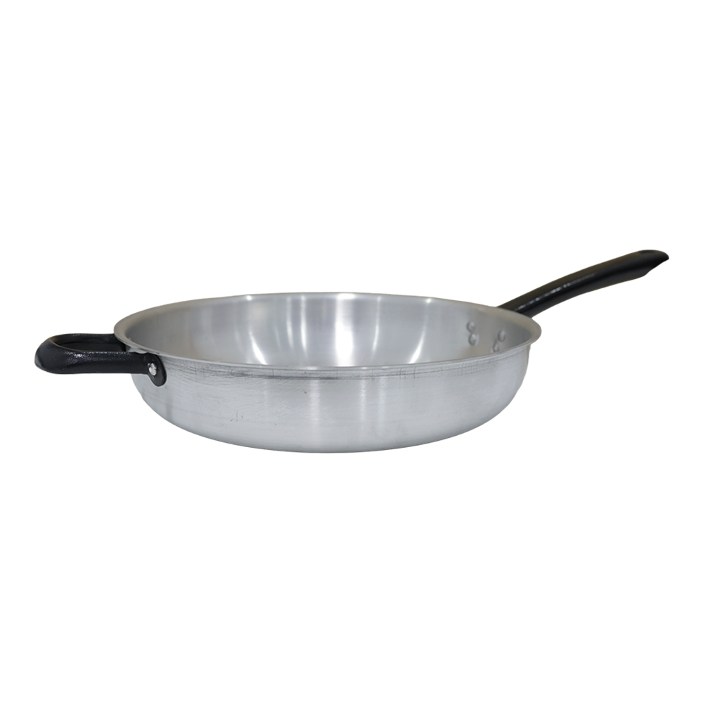 Sarten Nicoloso de Aluminio con Mango y Asa 28 cm