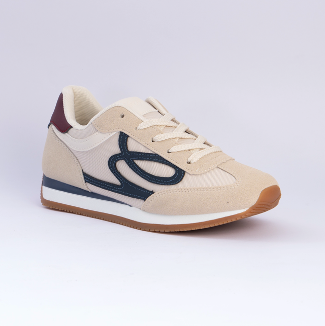 Zapatos Kriza Casual Deportivo Beige Scarlet