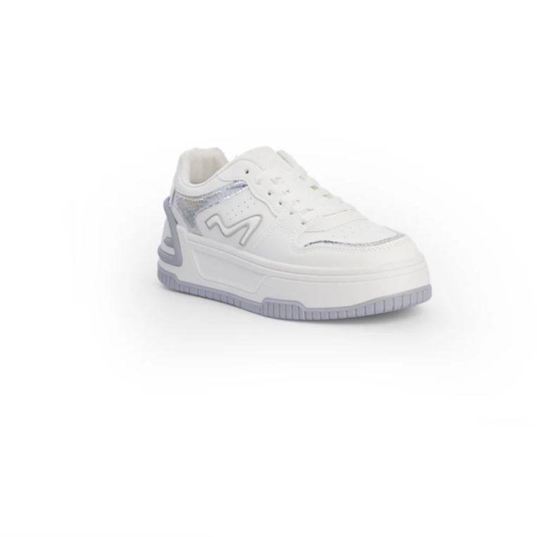 Zapatos Kriza Casual Deportivo Blanco Morela