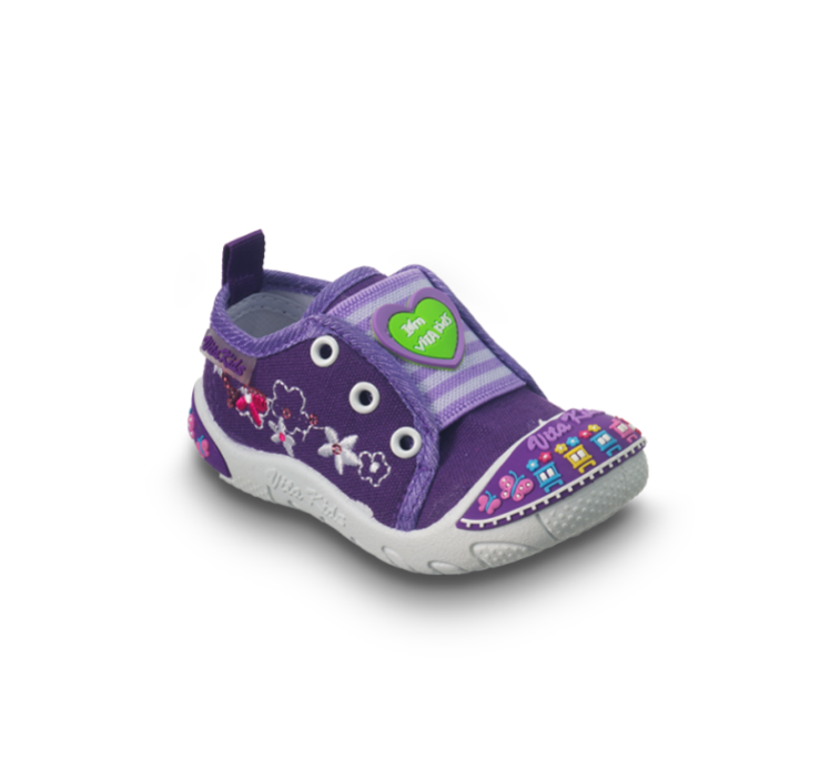 Zapatos Vita Kids Liga Morado Niña HB Flores