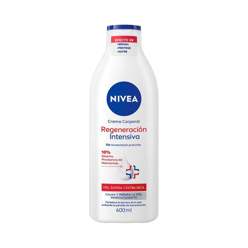 Crema Corporal Nivea Regeneradora Intensiva 72H 400 ml