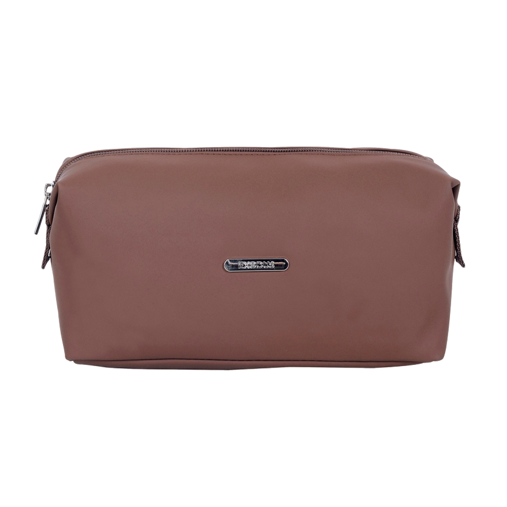 Cosmetiquera Capi Mariette Marrón 23x12x10cm